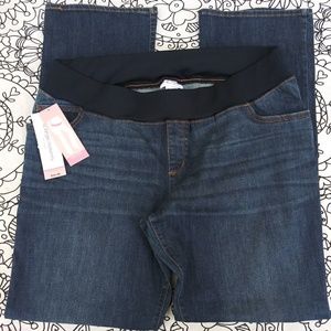 Liz Lange for Target elastic waist maternity jeans